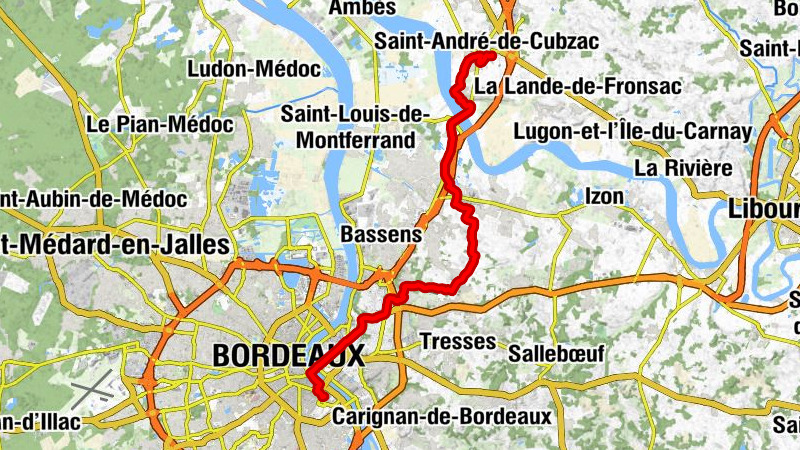 Saint-André-de-Cubzac - Restaurant Ambiance d'Ailleurs - Chapelle orthodoxe - Bordeaux-Saint-Jean