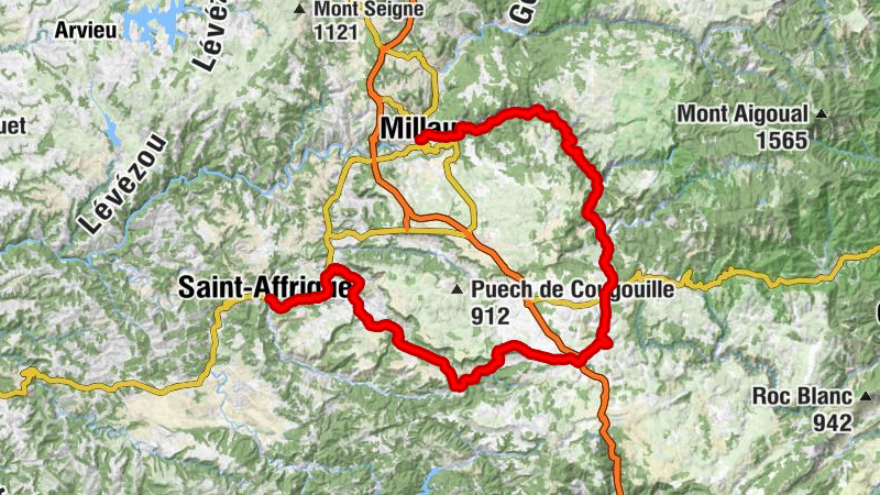 Millau - Église Notre-Dame de l'Espinasse - Église Sainte-Marie-des-Cuns - Saint-Affrique