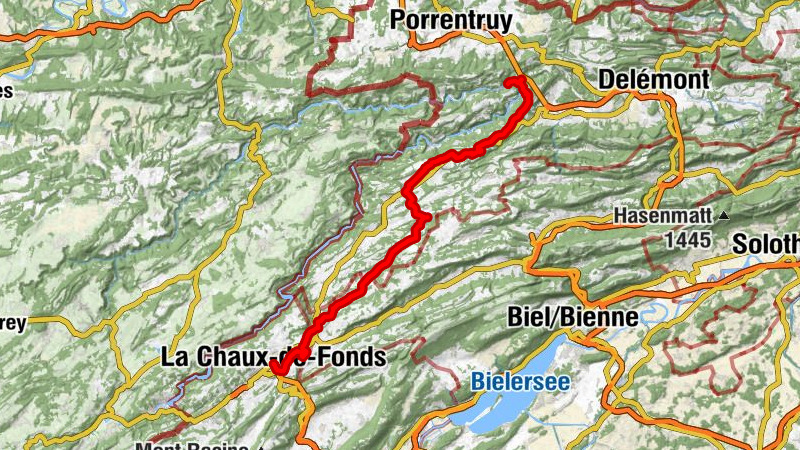 St-Ursanne - Colllégiale - Ferme Sterchi - La Chaux-de-Fonds