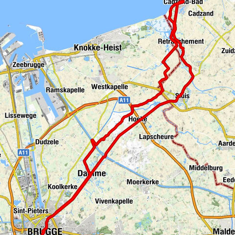 Cadzand-Bad - De Vijverhoeve - Damme - Brugge