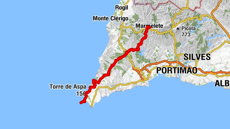 Sol e Serra - Marmelete - Cafe do Ernesto - Vila do Bispo e Raposeira