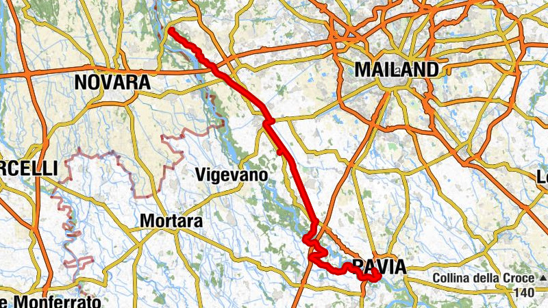 Turbigo - Chiesa parrocchiale di Santa Maria della Neve - Chiesa parrocchiale di Sant'Antonio Abate - Pavia