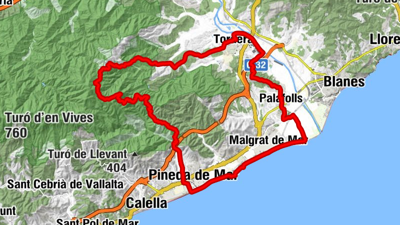 Stick - Capella de la Mare de Déu de l'Erola - Turó de Mas Monnar - Tordera