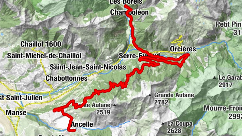 Les Borels - Église Saint-Vincent - Église Saint-Léger - Saint-Léger-les-Mélèzes