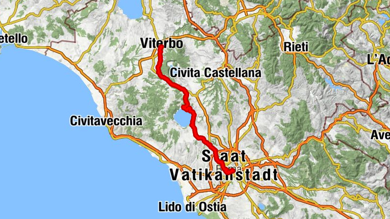 Roma Termini - Santa Maria del Tempio - San Rocco - Santa Maria della salute