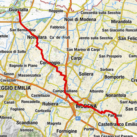 Castelfranco Emilia - Chiesa di Panzano Purificazione della Beata Vergine - Chiesa di San Sebastiano - Guastalla