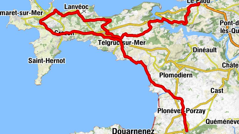 Locronan - Gouled Ar Guer - Goulit ar Guer - Le Faou