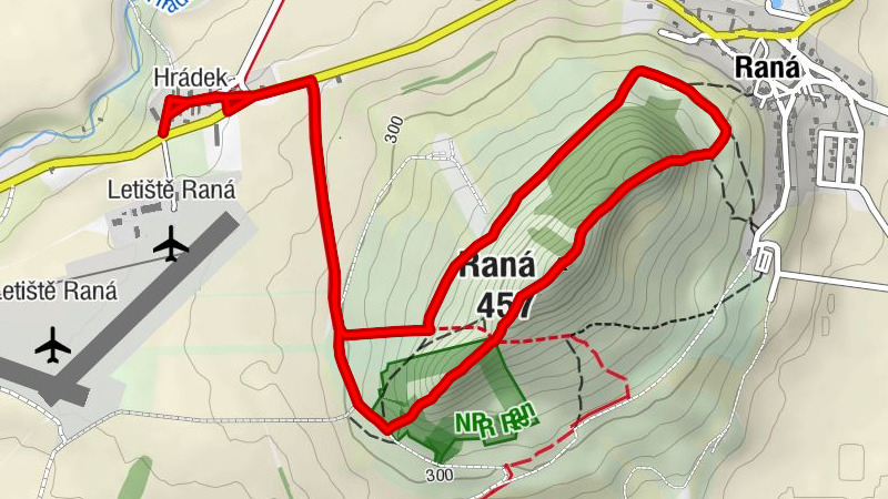Hrádek - Raná