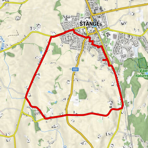Stange - Frisholmstua - Vestadhøgda