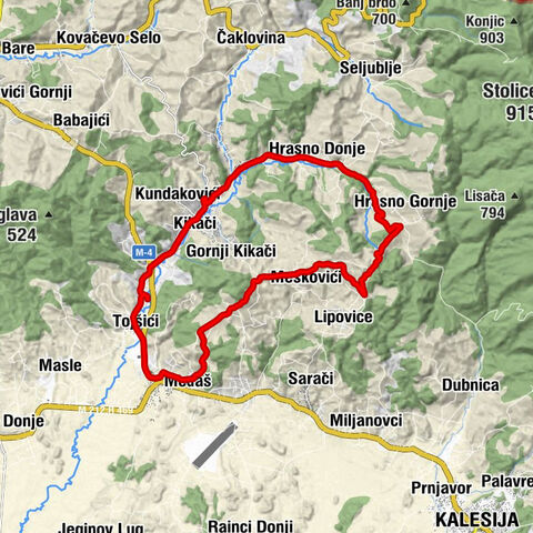 Općina Kalesija - Džamija Hrasno Donje - Džamija Hrasno Gornje - Restoran stari han