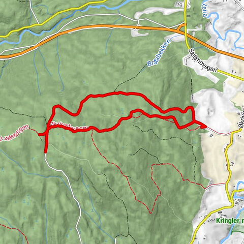 Nannestad - Hokringlervangen - Framvangen