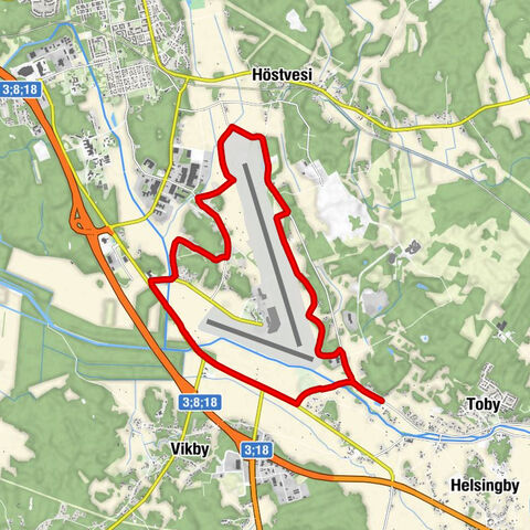 Korsholm - Bockholmsbacken - Hattnötbacken - Höstvesi