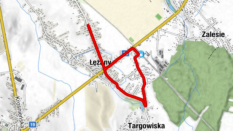 Łężany - Górka - Miasteczko