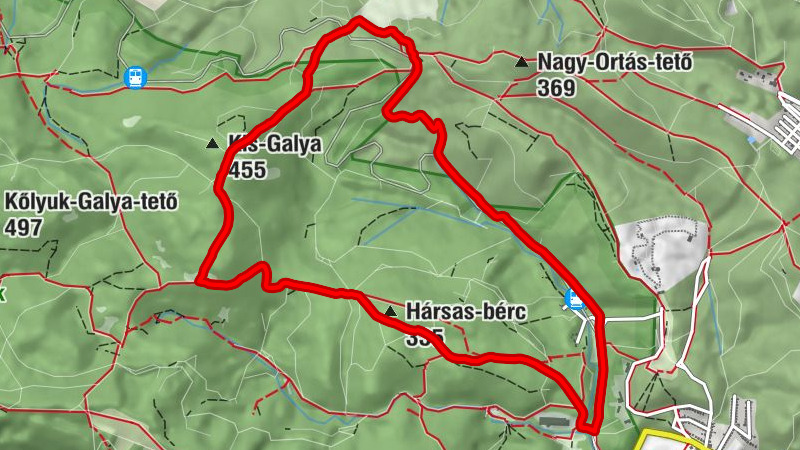 Miskolc - Keskeny-lyuk-rét - Csanyik