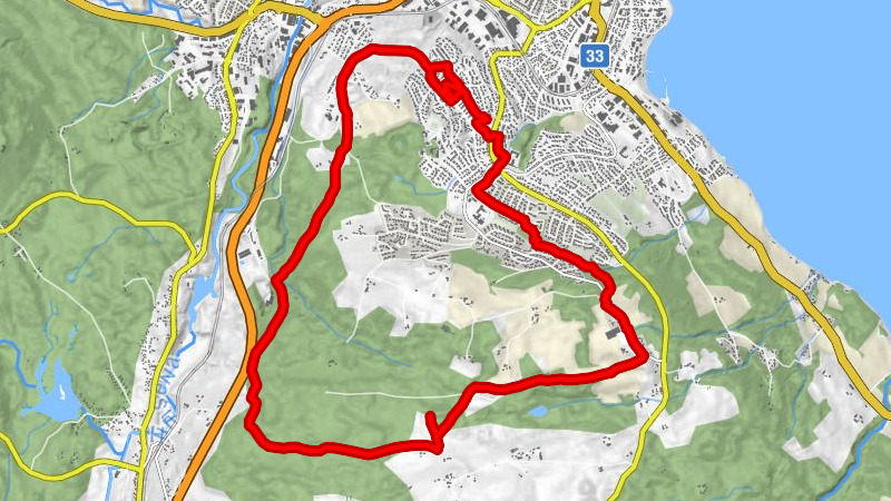 Gjøvik - Svarthaugen - Kopperud