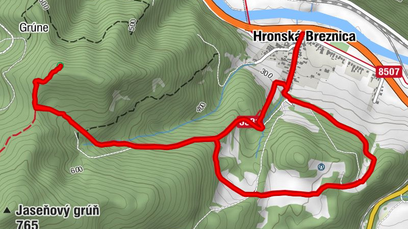 Hronská Breznica - Vyhliadka Demian