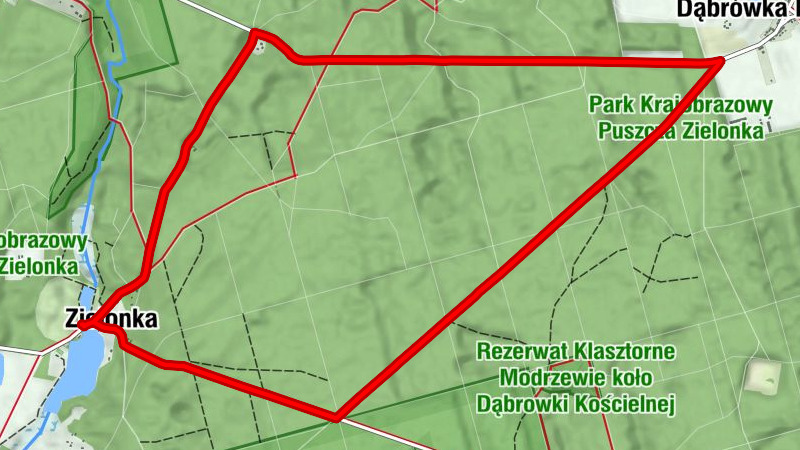Zielonka - Dąbrówka Kościelna