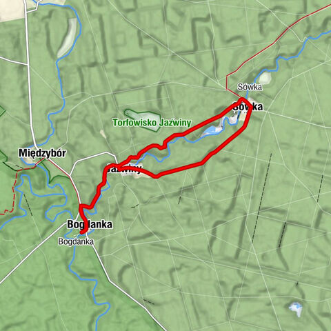 Bogdanka - Jaźwiny - Sówka