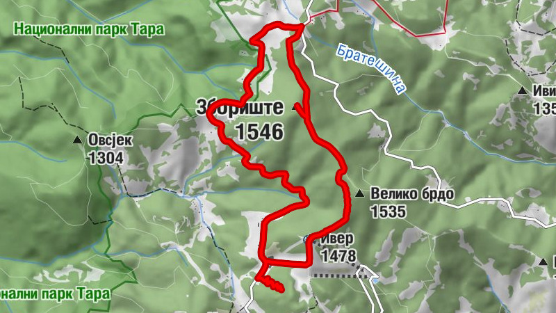 Месна заједница Мокра Гора - Ивер - Велико брдо - Збориште