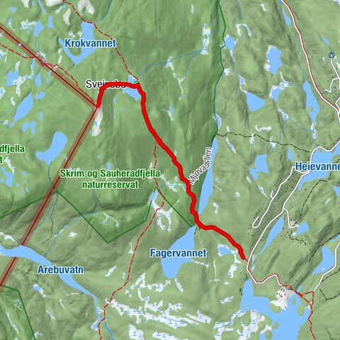Kongsberg - Sveinsbuvarden - Sveinsbu