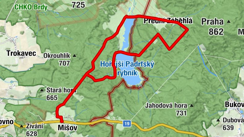 Míšov - U pilouna - Přední Záběhlá