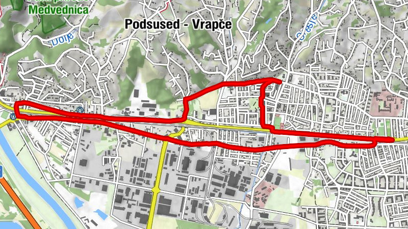Gradska četvrt Podsused - Vrapče - Podsused - Stenjevec - Gajnice