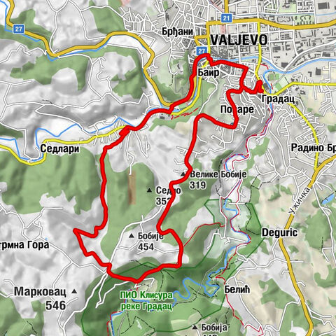 Ваљево - Велике Бобије - ресторан код Боре