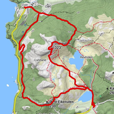 Dale - Gramstad - Dalsnuten