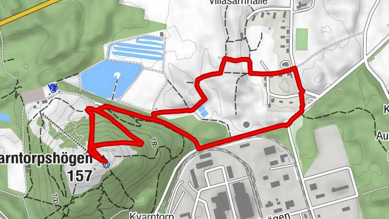 Kumla kommun - Kvarntorpshögen