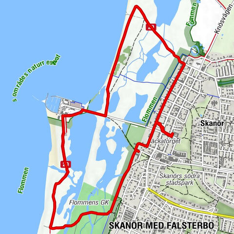 Vellinge kommun - Skanör med Falsterbo