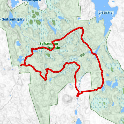 Ikaalinen - Multiharju - Haukilamminharju
