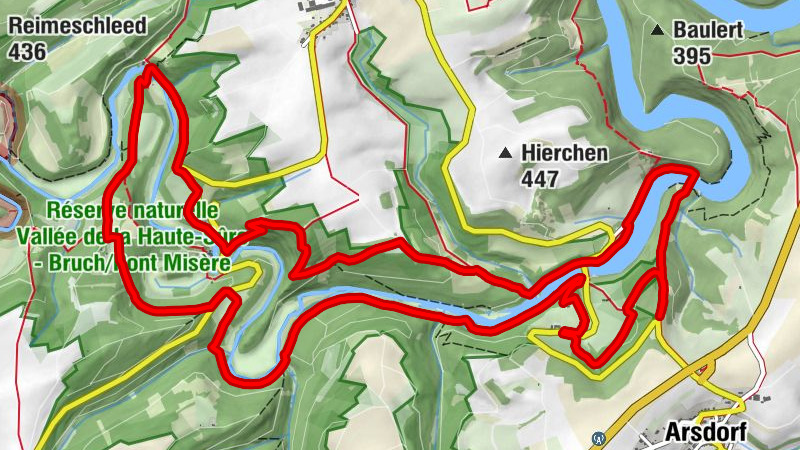 Boulaide - Houfels - Arsdorf