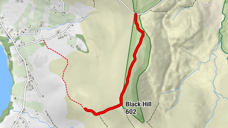 Ballynultagh Gap - Black Hill