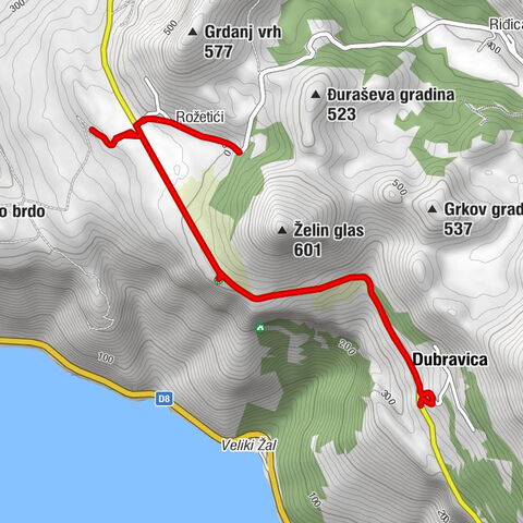 Dubravica - Rožetići