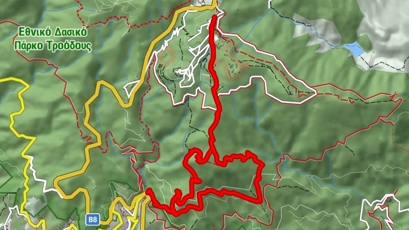 Psilo Dentro - Pouzaris - Τρόοδος
