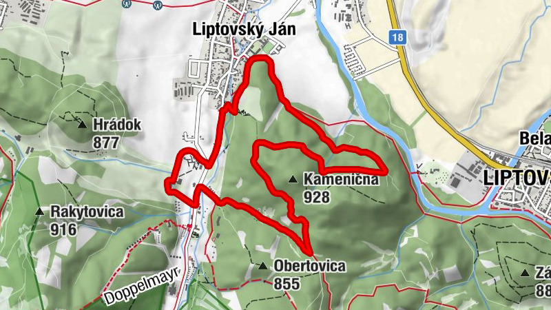 Liptovský Ján - Minerálna voda Teplica - Prameň v potoku