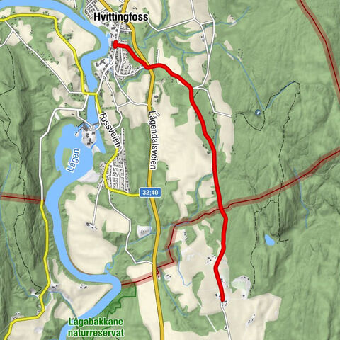 Nordby - Hvittingfoss
