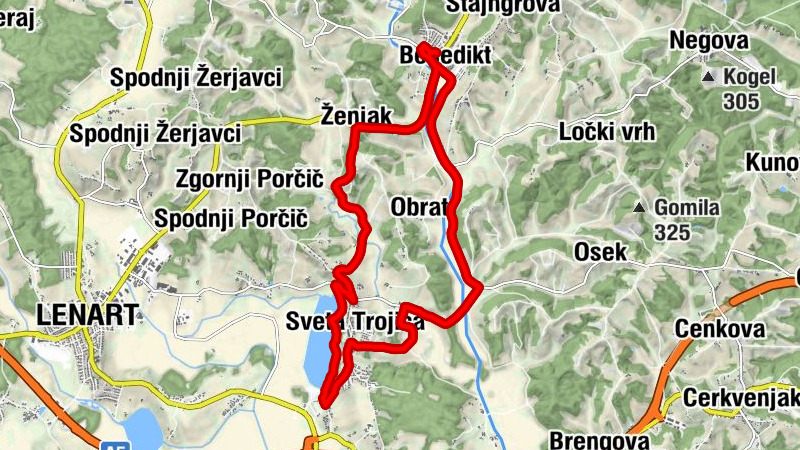 Benedikt - Sv. Trije Kralji v Slovenskih Goricah - Ženjak - Perkova kapela