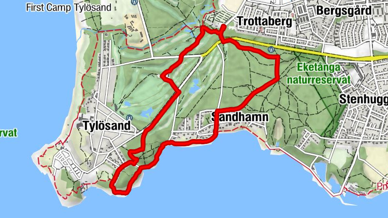 Halmstads kommun - Tylösand - Görvik - Sandhamn