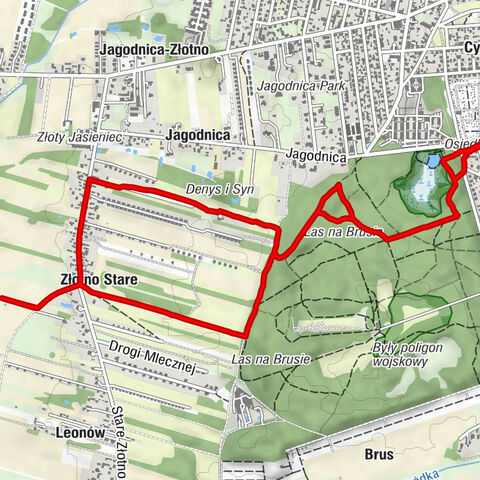 Łódź - Złotno Stare - Złotno