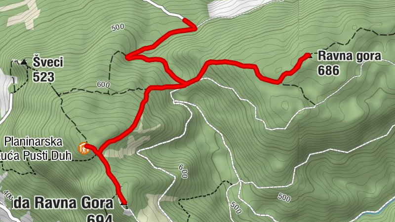 Varaždinska županija - Ravna gora - kapela Sveta Tri Kralja - Piramida Ravna Gora