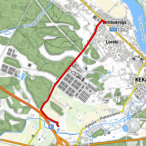 Vimbukrogs - Ķekava