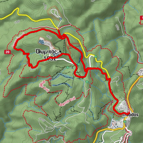 Τρόοδος - North Face - Όλυμπος