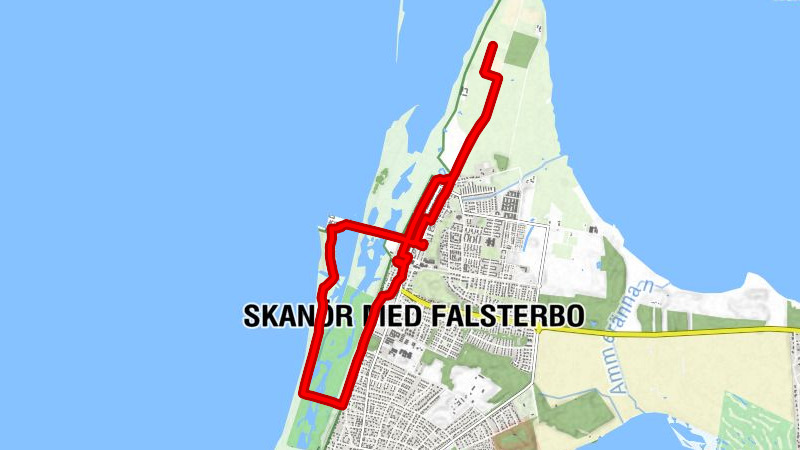 Vellinge kommun - Skanörs kyrka - Skanör med Falsterbo