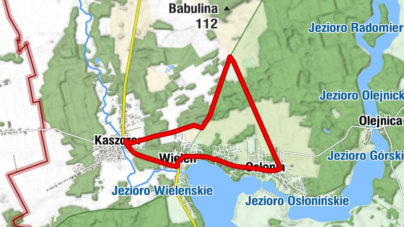 Wieleń - Kaszczor - Zmyślona - Szaszłyk