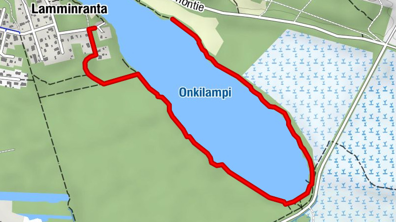 Kontion luontoseikkailu | Onkilampi Trail