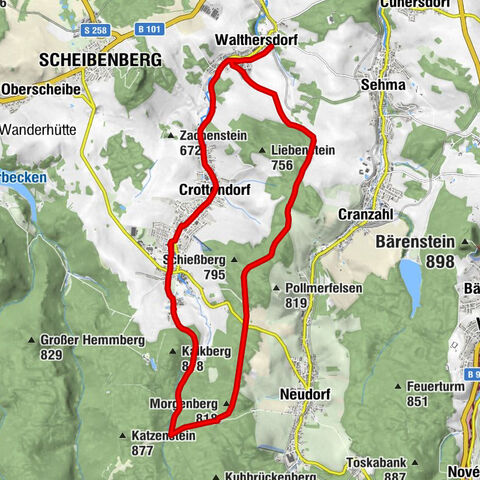 Alrededores de Crottendorf - Recorrido de placer