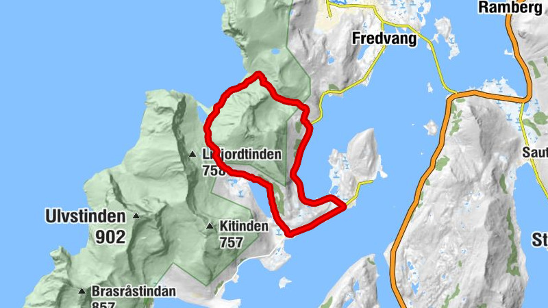 Kvalvika Strände Rundtour