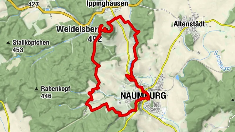 Habichtswaldsteig Extratour H8 "Im Tal der zwei Burgen"