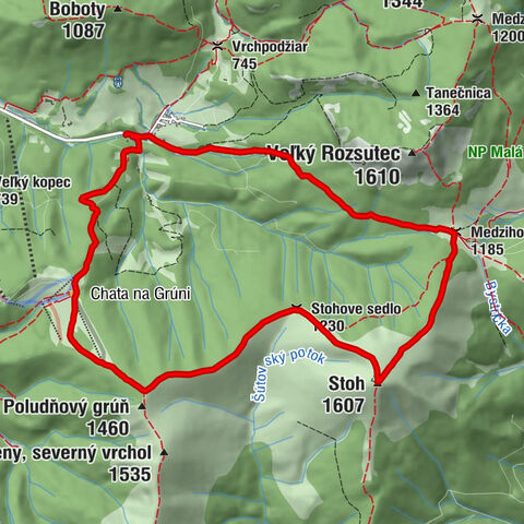 Poludňový Grúň -  Stoh